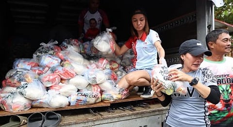 Senator Bong Go’s Malasakit Team went to Libjo, Dinagat Islands, to assist residents affected by Typhoon Tino and ensure they have support to rely on during the disaster.