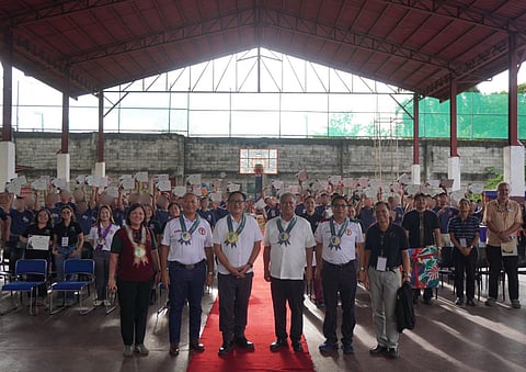 BuCor Director General Gregorio Pio Catapang Jr. with UP Open University officials during graduation of PDLs.