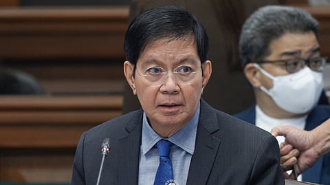 SENATE President Pro Tempore Panfilo Lacson
