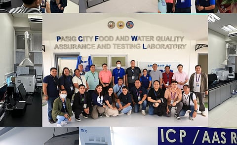 Pasig unveils food testing lab