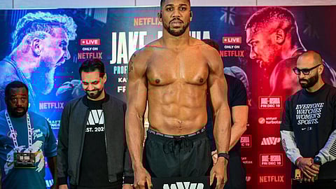 Joshua enjoys huge weight advantage