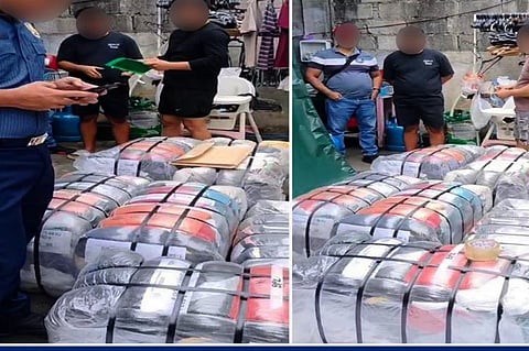 Some P625,000.00-worth of ukay-ukay were seized by the authorities in the provinces of Cebu and Bataan this month.