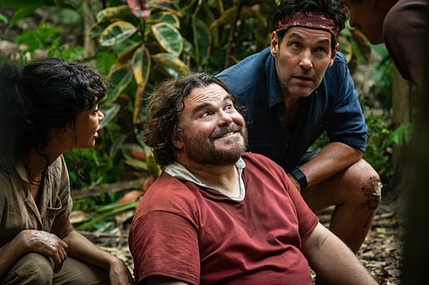 JACK Black and Paul Rudd in 'Anaconda.'