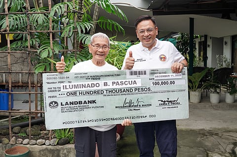 Muntinlupa LGU honors centenarian