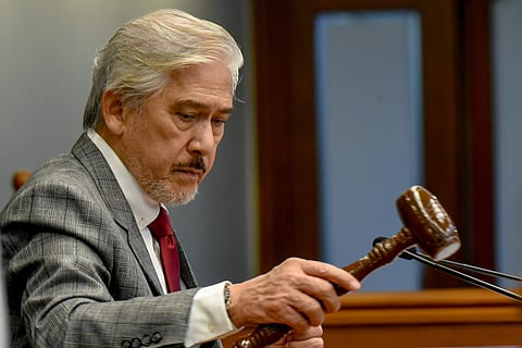 TITO bangs the gavel