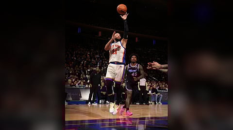 JALEN Brunson puts on a show, dropping 47 points to lead the New York Knicks to a 132-125 win over the Miami Heat in the NBA regular season.