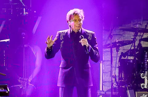 US-67TH-ANNUAL-GRAMMY-AWARDS-PRE-GRAMMY-GALA-&-GRAMMY-SALUTE-T
LOS ANGELES, CALIFORNIA - FEBRUARY 01: Barry Manilow performs onstage during the 67th GRAMMY Awards Pre-GRAMMY Gala & GRAMMY Salute to Industry Icons Honoring Jody Gerson on February 01, 2025 in Los Angeles, California.