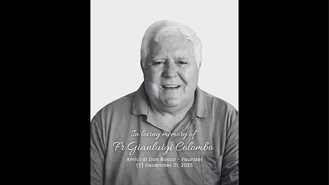The Italian Salesian priest and founder of Amici di Don Bosco, remembered for turning meals into community and kindness into tradition. | Amici PH