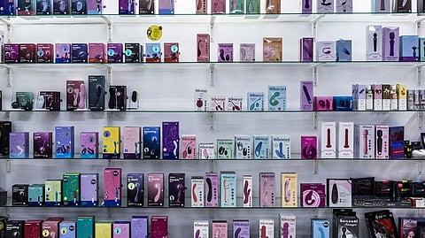 SEX toys on sale in a Luvland adult store in Johannesburg.