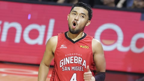 RJ Abarrientos delivers a 35-point masterpiece during Barangay Ginebra’s 105-85 win over Converge in the quarterfinals of the PBA Season 50 Philippine Cup.