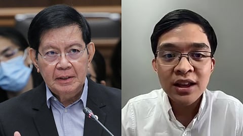 SENATE President Pro Tempore Panfilo Lacson and Batangas 1st District Rep. Leandro Leviste