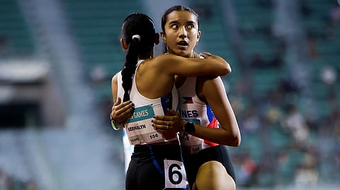 NAOMI Cesar represents the youth movement in Philippine athletics after emerging victorious in the women’s 800-meter run of the 33rd Southeast Asian Games.
