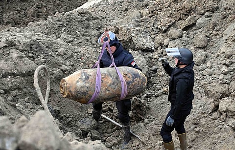 470-kilo WWII bomb removed
in Belgrade