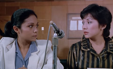 NORA Aunor and Vilma Santos in ‘T-Bird at Ako.’