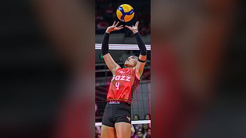 Flying like an angel