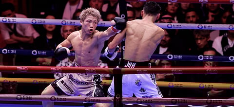 NAOYA Inoue dominates Alan Picasso en route to defending his world super-bantanweight titles for the sixth time in Riyadh, Saudi Arabia.