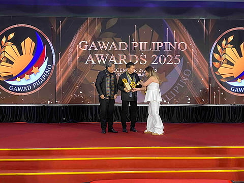 Bong Go receives Gawad Pilipino Lingkod Bayan Award 2025