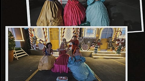 These princesses aren't just spreading joy, they're supporting their families back home. Catch them at Orchids Garden, Pampanga!