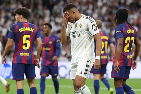 KYLIAN Mbappe suffers a knee sprain that deals a major blow to Real Madrid’s campaign in La Liga.