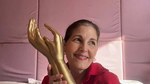 VETERAN Actress Jackie Lou Blanco with her Aliw Award reflects on grief, faith, and finding refuge onstage through her performance in The Foxtrot.