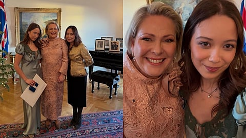 ICELANDIC singer-songwriter Laufey Lín Bing Jónsdóttir received the Knight’s Cross of the Order of the Falcon for her contributions to music and culture.