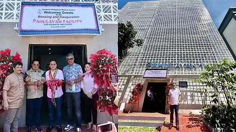 SENATOR Christopher “Bong” Go visited the Southern Philippines Medical Center’s Balay Pahulayan in Davao City on 31 December to check on families staying near the hospital and distribute assistance.