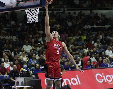 Scottie Thompson finishes with 22 points in Ginebra's 99-90 Game 1 win over San Miguel Beer in the PBA Season 50 Philippine Cup semifinals.