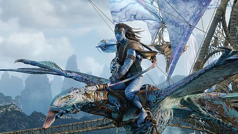 SAM Worthington as Jake Sully in ‘Avatar Fire and Ash.’