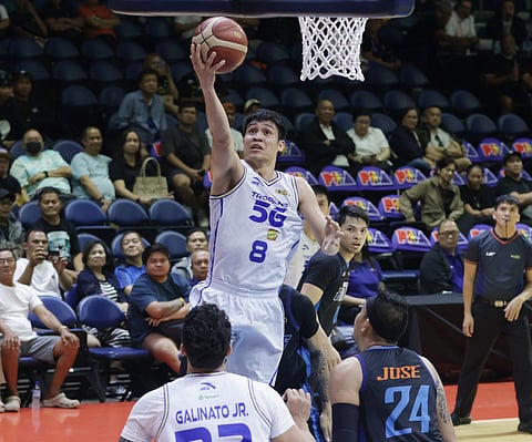 CALVIN Oftana brings the heat in TNT’s 100-95 win over Meralco to draw first blood in the PBA Season 50 Philippine Cup best-of-seven semifinals.