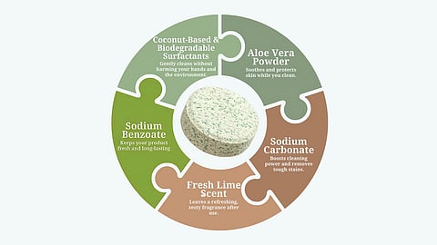 THE Ecowise dishwashing tablet is made from eco-friendly and safe ingredients.