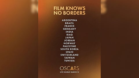 Fifteen countries short listed in this years Oscars for Best Foreign Language Film