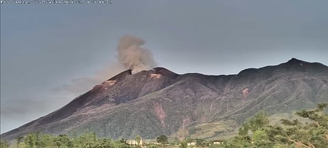 Kanlaon Volcano (Screenshot from Phivolcs)