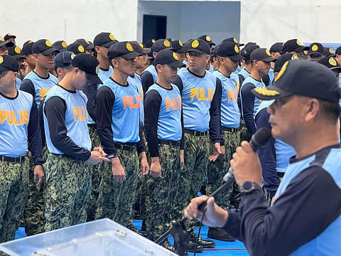 PERSONNEL of the Regional Headquarters and the Regional Mobile Force Battalion 5 are fully accounted for on Wednesday held at the Tagapagpatupad Building, Camp BGen Simeon A. Ola, Legazpi City. The activity aimed to assess manpower availability, operational readiness, and deployment capability in view of the ongoing unrest of Mayon Volcano.