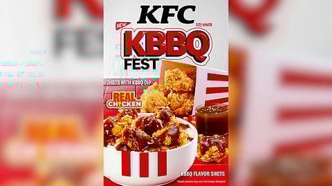 KFC launches KBBQ Fest with Korean-inspired chicken flavors