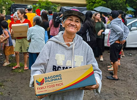 DSWD urged the public to volunteer in production of FFPs to help aid Mayon Volcano affected community