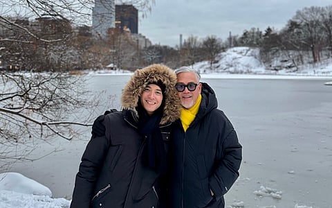 NIX Alanon and Rajo Laurel at the iconic Central Park.