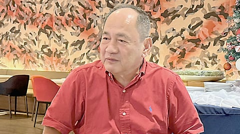 PSE president and CEO Ramon S. Monzon speaks to members of the press at the PSE headquarters in BGC on 9 January 2026.