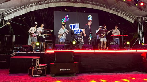 THE Tali Band: Jamie Wilson, Nicolas Gonzalez, Lucas Alunan, Khaki Ortoll, Caius Ripoll, Raoul Olbes and Luigi Lago.