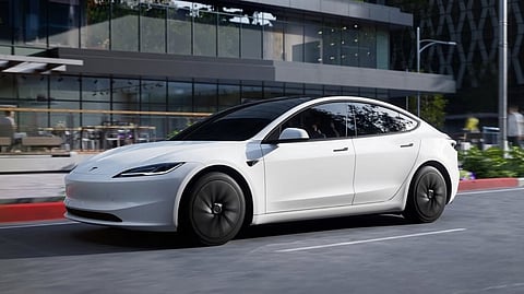 DRIVING through city streets, the Tesla Model 3 Standard brings electric ownership within reach with its lower entry price and everyday range.