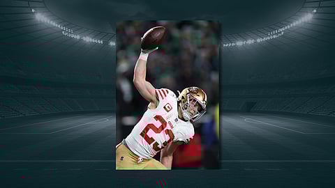 CHRISTIAN McCaffrey delivers down the stretch, lifting the San Francisco 49ers to a 23-19 win over the Philadelphia Eagles in the wild card round of the NFL playoffs.