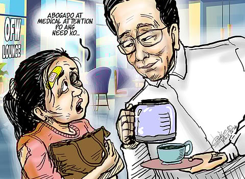 OFWs need help, not posh lounges