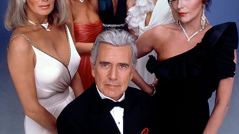 The iconic lead stars of the unforgetable primetime series Dynasty