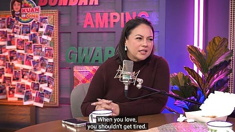 Karla Estrada in her latest interview guesting