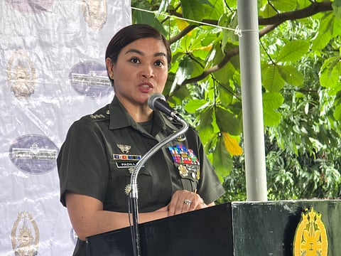 AFP spokesperson Colonel Francel Margareth Padilla (Photo by Lade Kabagani)