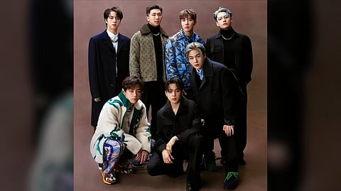 COMEBACK of the K-Pop group BTS.