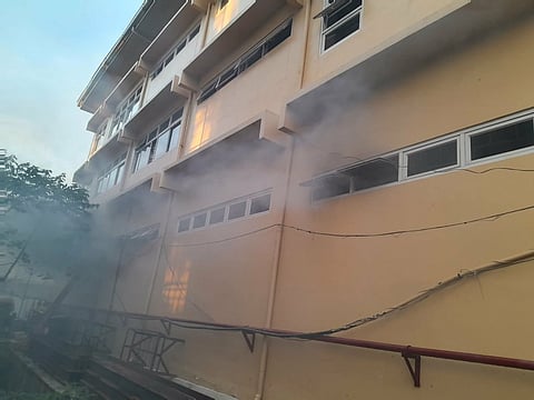 THE Department of Public Works and Highways (DPWH) Cordillera assured the public that only a small part of its building was affected by a fire on 14 January 2026.