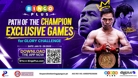 BingoPlus launches Manny Pacquiao-inspired games, promo event