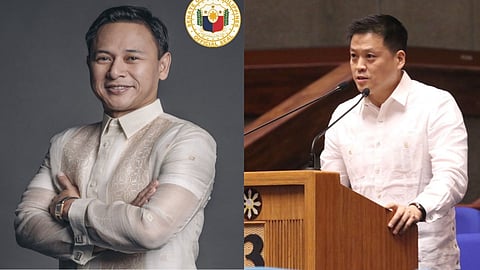 Sonny Angara (left), and Rex Gatchalian (right)