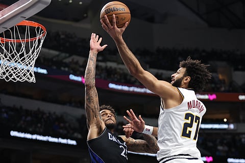 JAMAL Murray is on fire, dropping 33 points to lift the Denver Nuggets to a 118-109 win over the Dallas Mavericks in the NBA regular season.