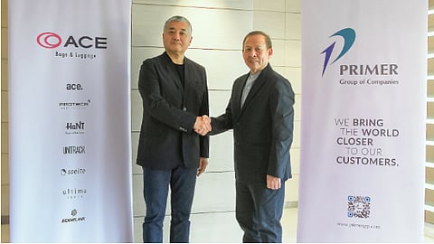 (From L-R) Yuichiro Noguchi, Executive Officer and Director of ACE Co., Ltd, Johnny Thai, Executive Director of Primer Group of Companies